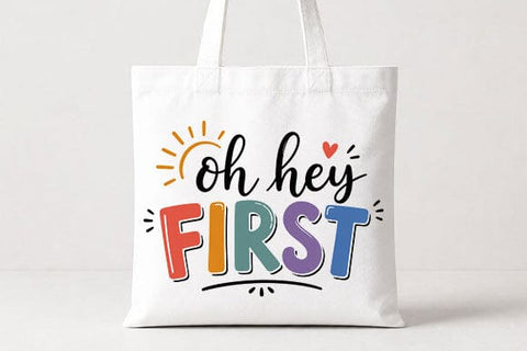 Oh Hey First Grade PNG | Back to School Digital Download SVG BillahCrafts 