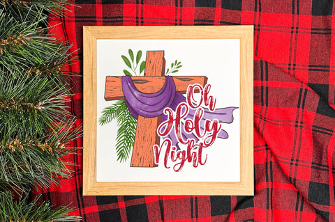 Oh holy night png design Sublimation Regulrcrative 