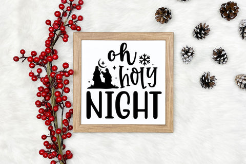 Oh holy night svg design SVG Regulrcrative 