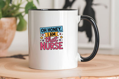 oh honey i am that nurse SVG Angelina750 