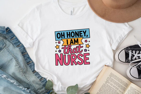 oh honey i am that nurse SVG Angelina750 