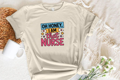oh honey i am that nurse SVG Angelina750 