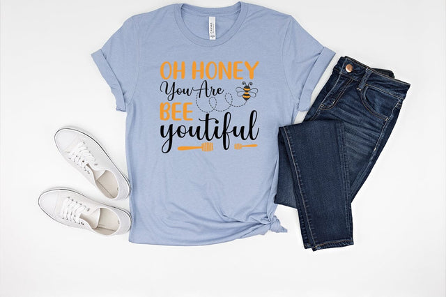 Oh Honey You Are Bee youtiful SVG Design SVG Designangry 