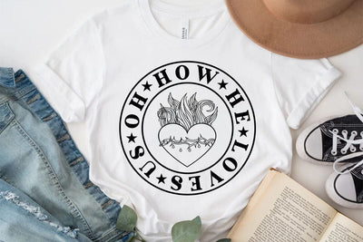 oh how he loves us SVG Angelina750 