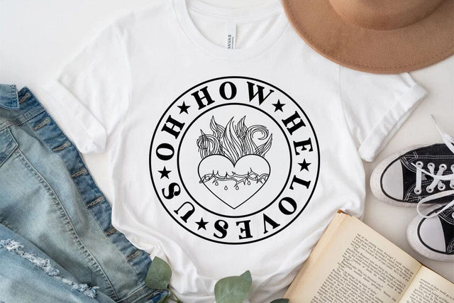 oh how he loves us SVG Angelina750 