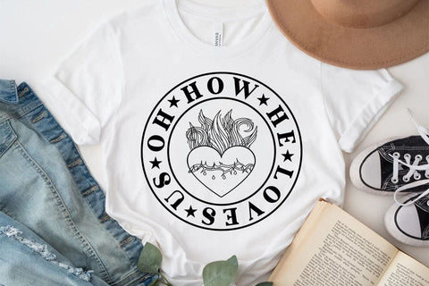 oh how he loves us SVG Angelina750 