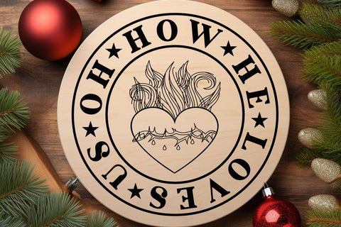 oh how he loves us SVG Angelina750 