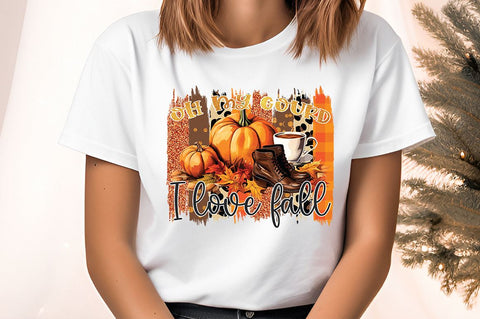 Oh my gourd i love fall PNG Design Sublimation Designangry 