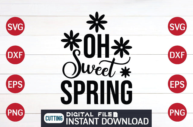 Oh sweet spring svg SVG designer krishna 
