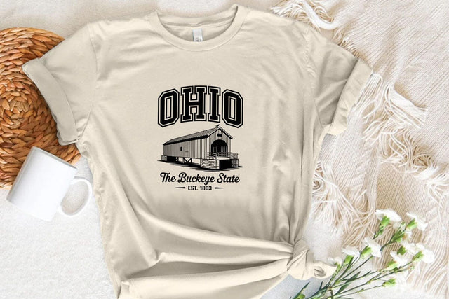 Ohio The Buckeye State Est. 1803 SVG Angelina750 