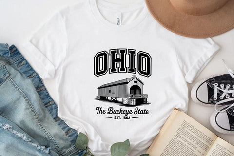 Ohio The Buckeye State Est. 1803 SVG Angelina750 