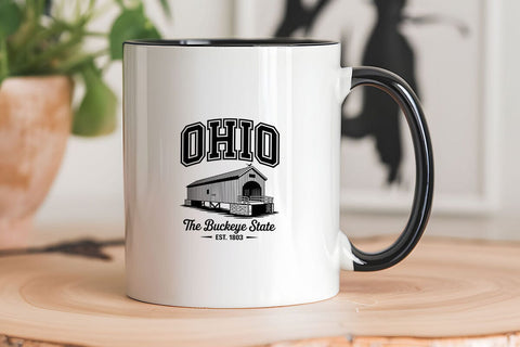 Ohio The Buckeye State Est. 1803 SVG Angelina750 