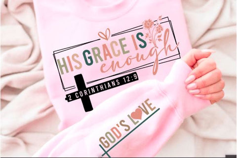 oho Christian Svg Png Bundle, Religious svg, Sleeve Sweatshirt Design Svg, Bible Verse Svg, Psalm Svg, Jesus Svg, God Svg, Faith Svg, Png SVG BB Type Studios 