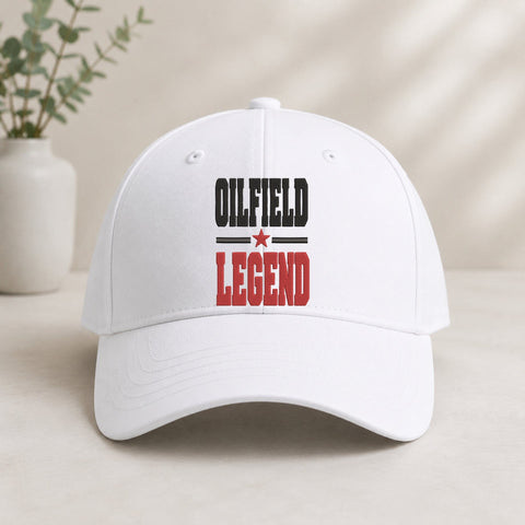 Oilfield Legend Embroidery Design – Oilfield Worker Bold Typography Oil Rig Industry Machine Embroidery File Embroidery/Applique DESIGNS PatternFeed8 