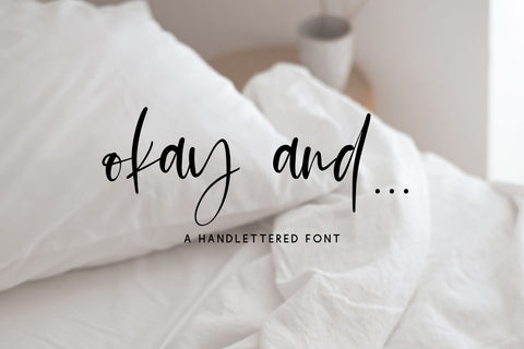 Okay And ... Script Font Beck McCormick 