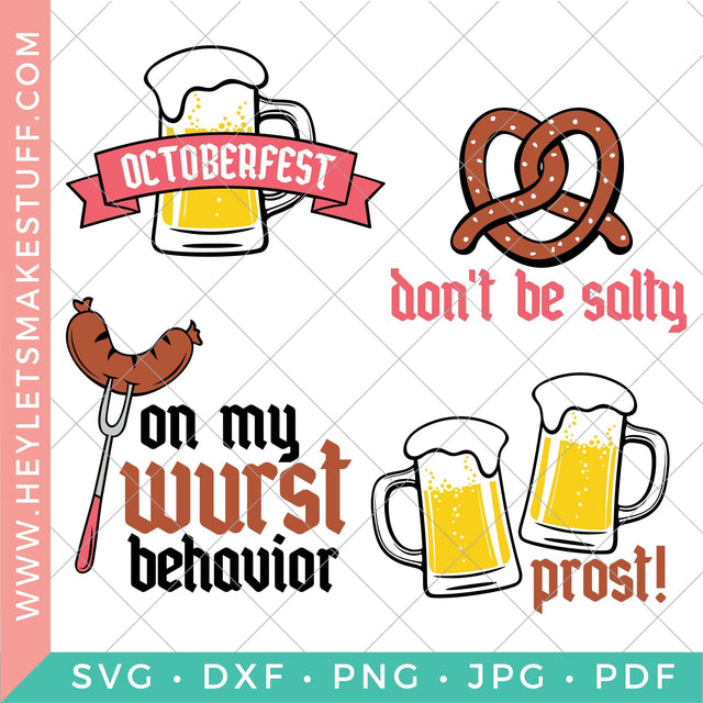Oktoberfest Bundle SVG Hey Let's Make Stuff 