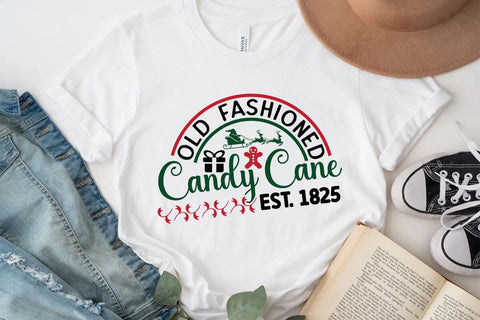 Old Fashioned Candy Cane Est 1825 SVG Angelina750 