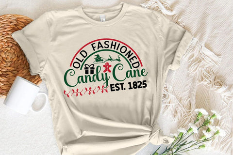 Old Fashioned Candy Cane Est 1825 SVG Angelina750 