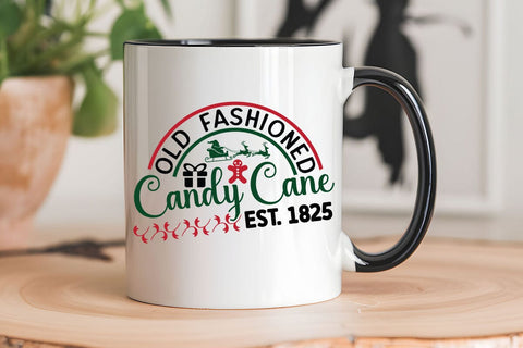 Old Fashioned Candy Cane Est 1825 SVG Angelina750 