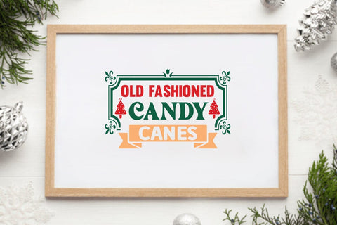 Old fashioned candy canes SVG Angelina750 