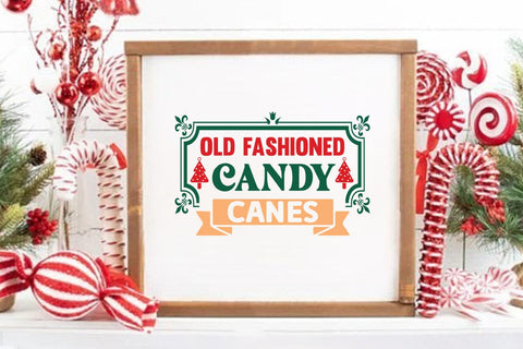 Old fashioned candy canes SVG Angelina750 