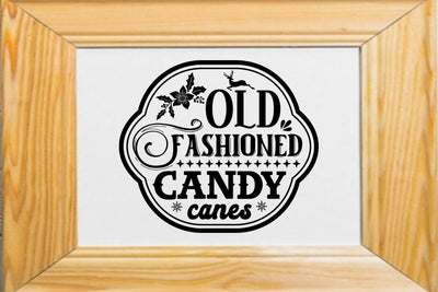Old fashioned candy canes SVG Angelina750 