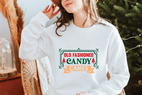 Old fashioned candy canes SVG Angelina750 