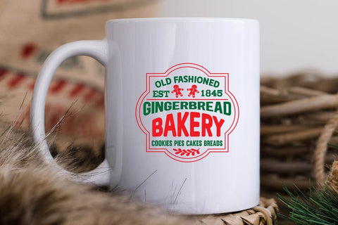 Old fashioned est 1845 gingerbread bakery cookies pies cakes breads SVG Angelina750 