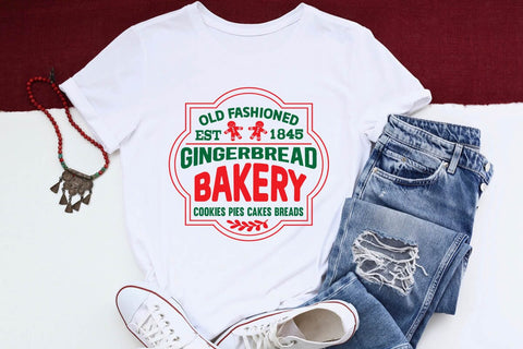 Old fashioned est 1845 gingerbread bakery cookies pies cakes breads SVG Angelina750 