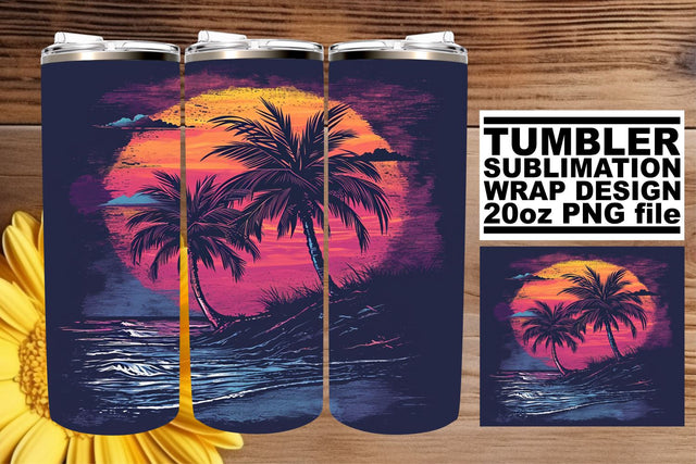 Old-fashioned Garden Harmony: Vintage Tumbler Design Sublimation afrosvg 