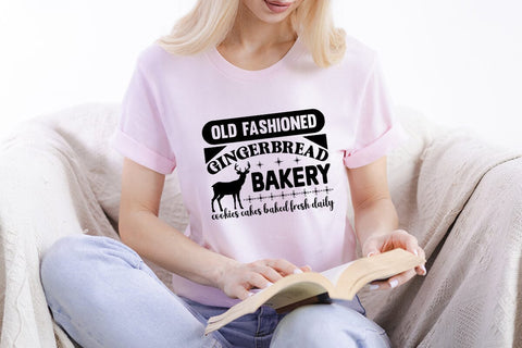 Old fashioned gingerbread bakery cookies cakes baked fresh daily SVG Angelina750 