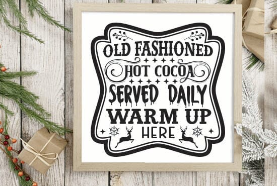 Old fashioned hot cocoa served daily warm up here SVG Angelina750 