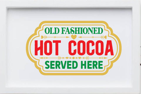 Old fashioned hot cocoa served here SVG Angelina750 