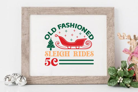 Old fashioned sleigh rides 5c SVG Angelina750 