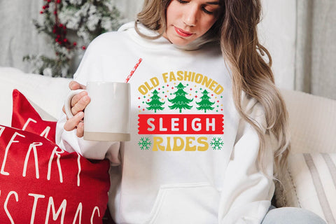 Old fashioned sleigh rides SVG Angelina750 