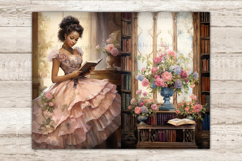 Old Library Junk Journal Kit | Victorian Ephemera SVG GlamArtZhanna 