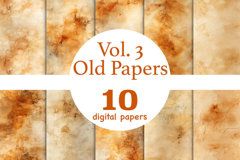 Old Paper Seamless Texture | Vintage Scrapbook Digital Paper Digital Pattern GlamArtZhanna 