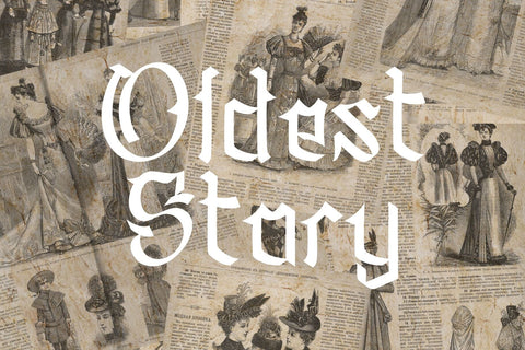 Olden Stones Font Afandi Studio 