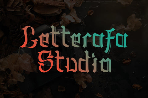 Oldstone Lines Font Afandi Studio 