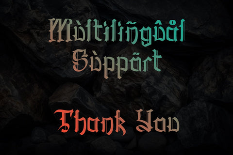 Oldstone Lines Font Afandi Studio 