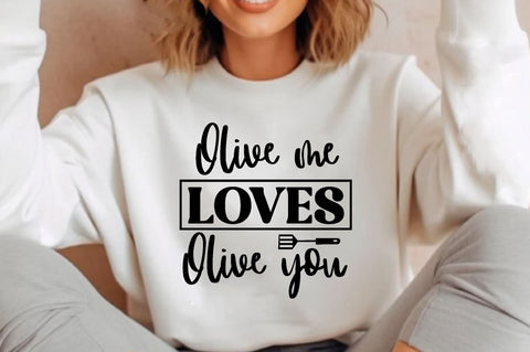 Olive me loves olive you , Kitchen svg bundle, Kitchen svg, Kitchen Quotes, Funny Quotes, Funny Svg SVG farhad farhad 