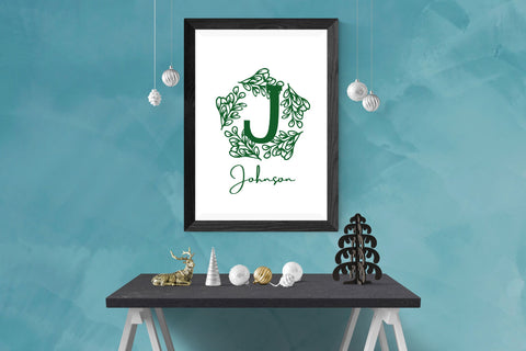 Oliveora Monogram Font Dm Letter Studio 