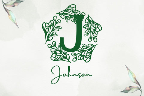 Oliveora Monogram Font Dm Letter Studio 