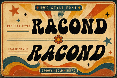Olygan Retro Font Prasetya Letter 