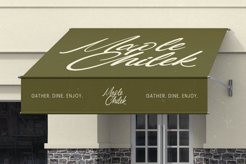 Omanik Chinta - Bold Handwritten Font Font Letterena Studios 