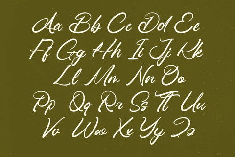 Omanik Chinta - Bold Handwritten Font Font Letterena Studios 