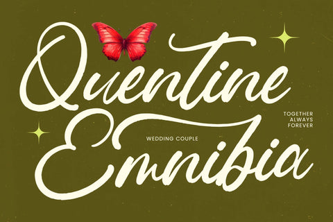 Omanik Chinta - Bold Handwritten Font Font Letterena Studios 