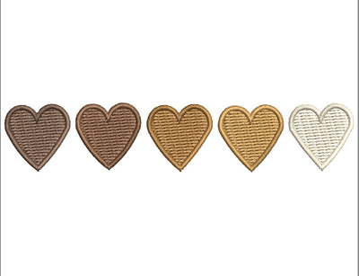 Ombre Hearts 4 Sizes - File formats in pes,dst,jef,xxx,exp,vip,vp3, love, hearts, cute, heart, mama, popular Embroidery/Applique DESIGNS AestheticdesignsE 
