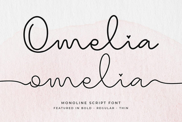 Omelia Font Abo Daniel Studio 