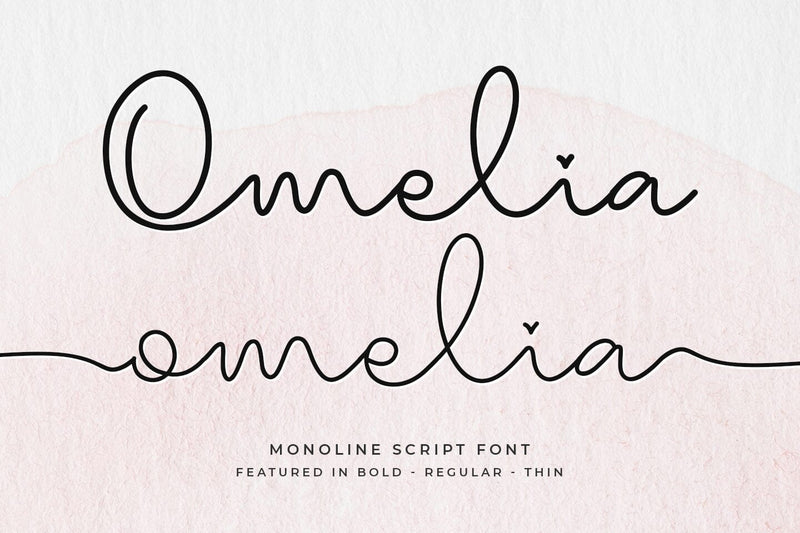 Omelia Font Abo Daniel Studio 